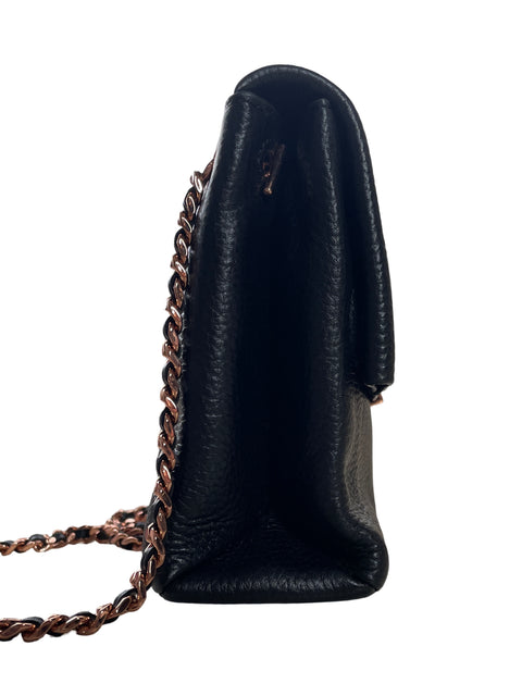 Cartera Ted Baker Cadena Cuero Negro - Talla U