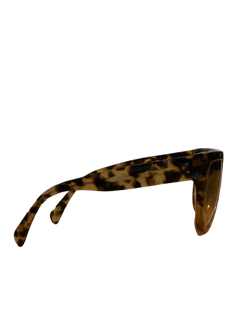 Lente Celine Celine Shadow Cl 41026/s Cuadrado Marrón - Talla U