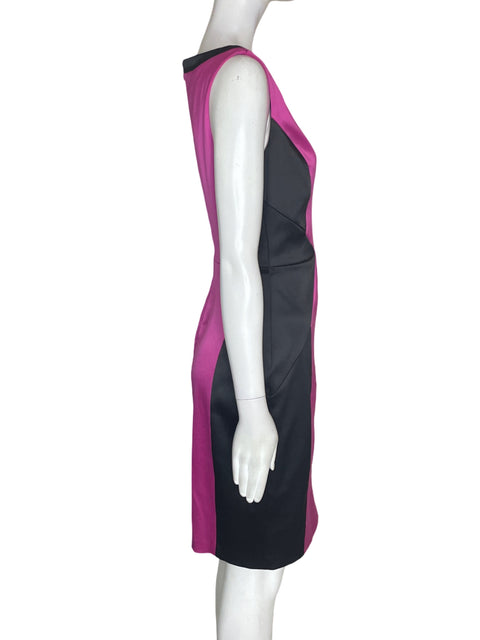 Vestido Sangria Ajustado Sin mangas Morado - Talla 4