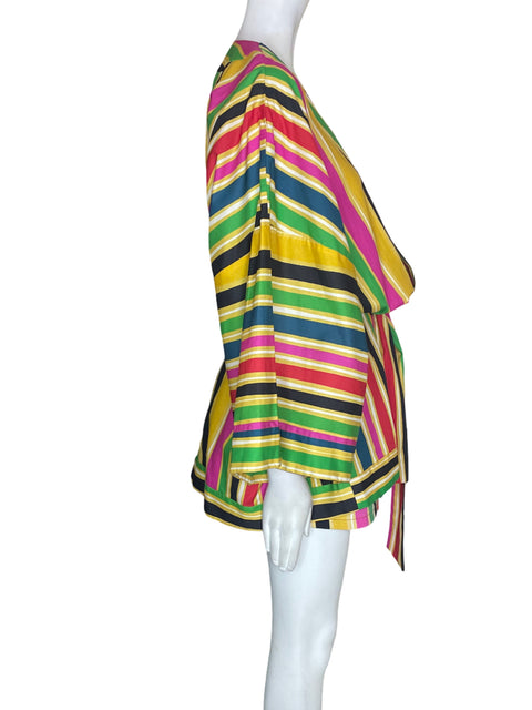 Conjunto Farm Rayas Blusa/short Rosado - Talla L