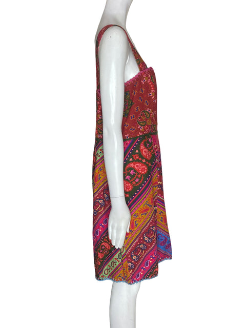 Vestido Farm Sin mangas Midi Rojo - Talla XL