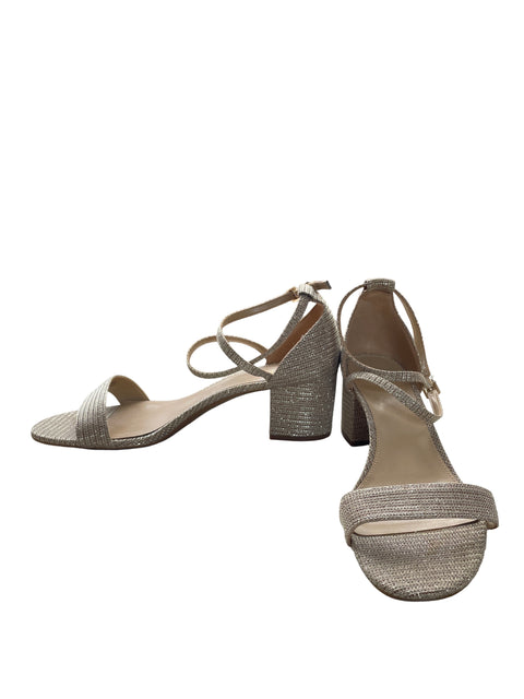 Tacón Michael Kors Brillo Dorado - Talla 9.5