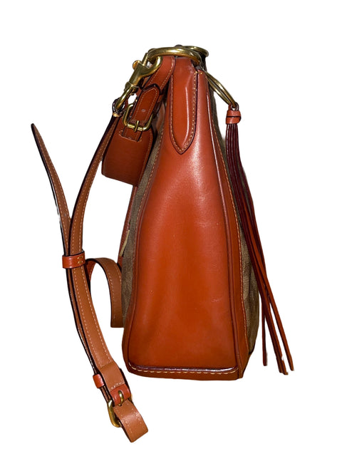 Cartera Coach Sutton Hobo En Lona Signature Marrón - Talla U