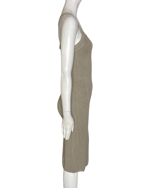 Vestido Abercrombie & Fitch Ajustado Tiras Gris - Talla XS