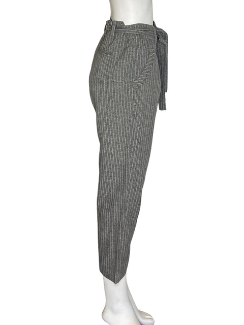 Pantalón Hyfve Rayas Botones Gris - Talla L