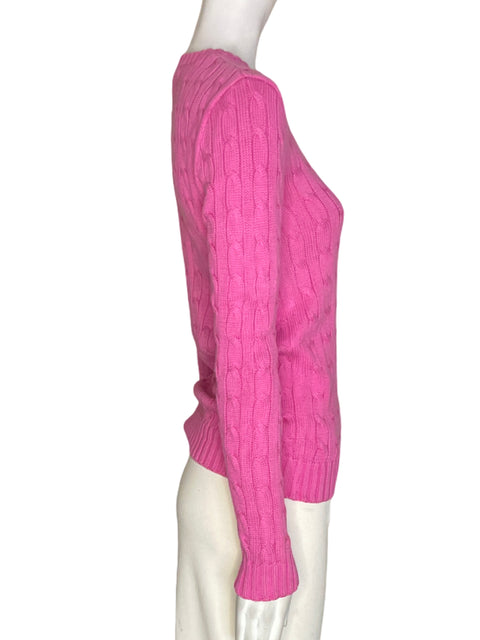 Abrigo Ralph Lauren de Algodón Tejido Manga larga Rosado - Talla S