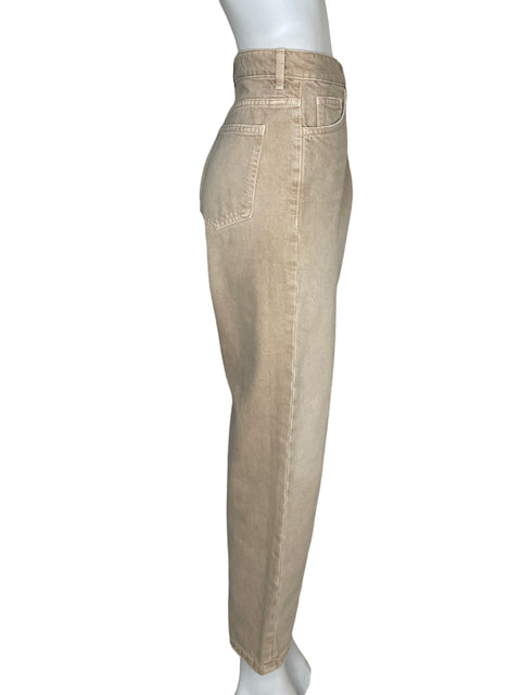 Jean Mango de Algodón Beige - Talla 6