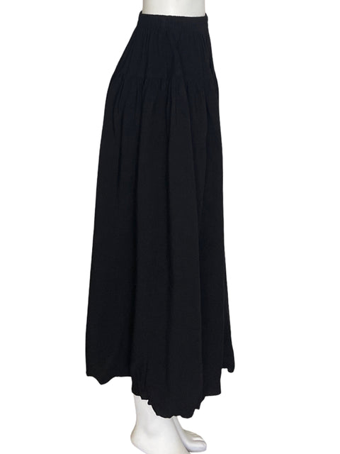 Falda Xiaqjiemet Maxi Plisado Negro - Talla M