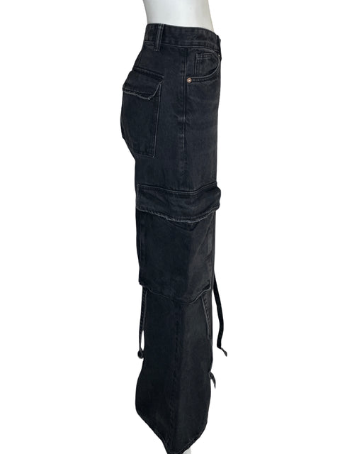 Jean Zara Cargo Negro - Talla 40