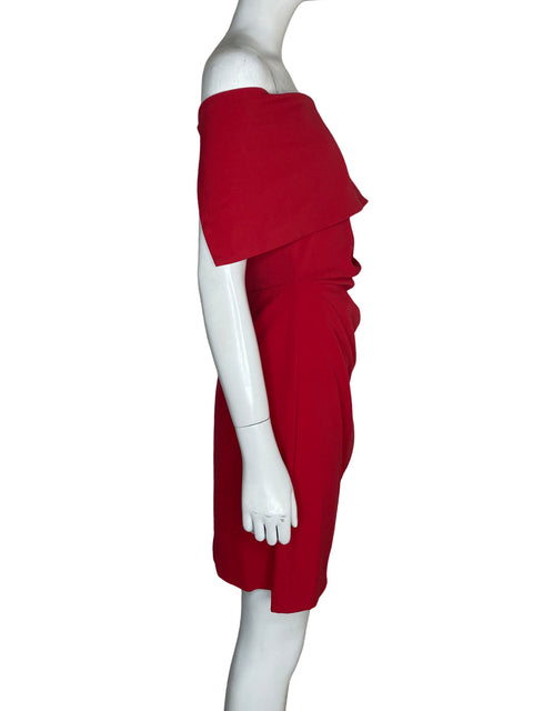 Vestido Vince Camuto Midi Off-the-shoulder Rojo - Talla 8