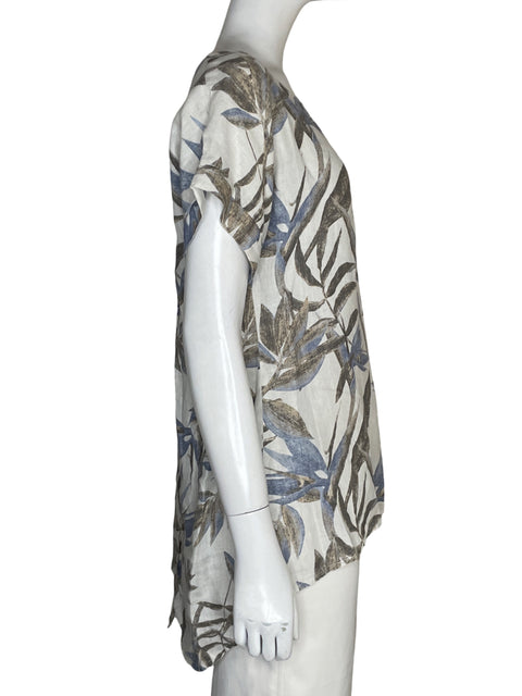 Blusa Terzo Millennio Estampado Beige - Talla S
