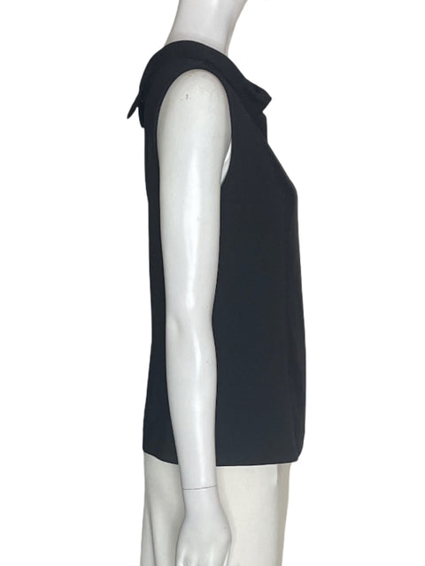 Blusa Banana Republic Sin mangas Suelto Negro - Talla S