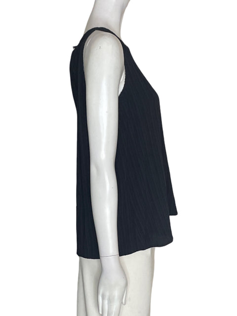 Blusa Zac & Rachel Suelto Liso Negro - Talla S