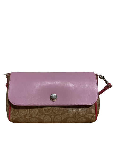 Cartera Coach Reversible Crossbody Mini Marrón - Talla U