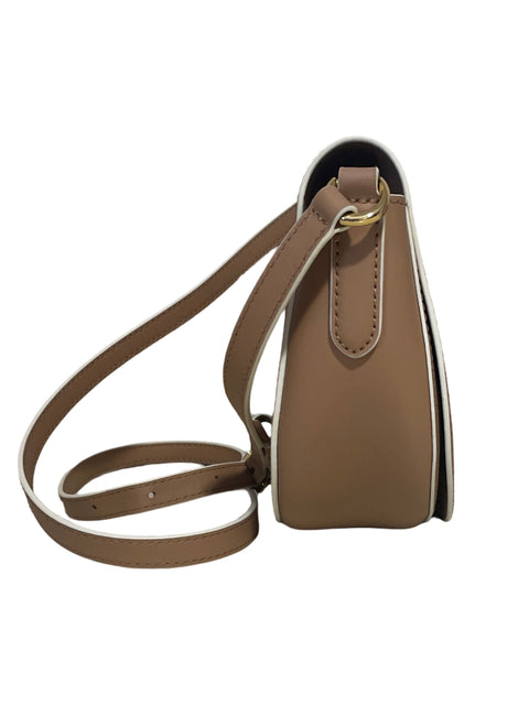 Cartera Ralph Lauren Solapa Asa largo Beige - Talla U