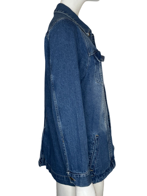 Chaqueta Padova de Algodón Jean Azul - Talla U