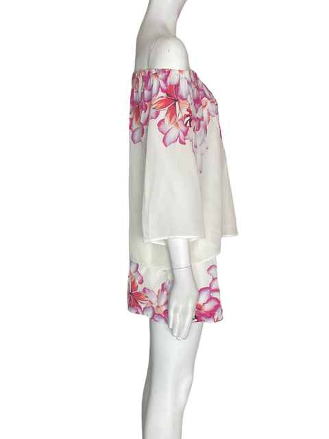 Conjunto Amanda Uprichard Outshoulder Short/blusa Rosado - Talla S
