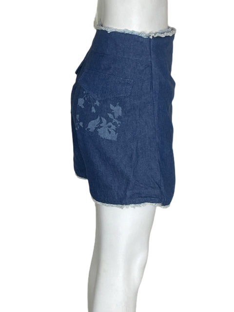 Short Duma & Co Bolsillo Falda/short Azul - Talla S