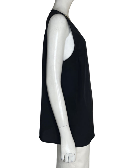 Blusa Michael Kors Cuello v Negro - Talla L