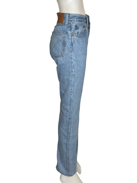 Jean Levi's de Algodón Recto Azul - Talla 25