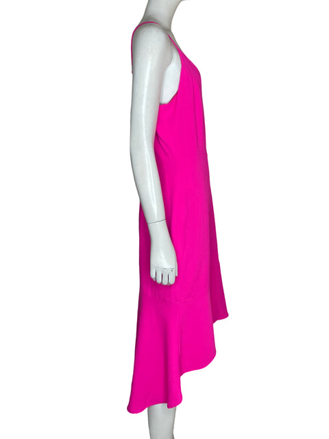 Vestido Sugarlips Cuello v Asimétrico Rosado - Talla M