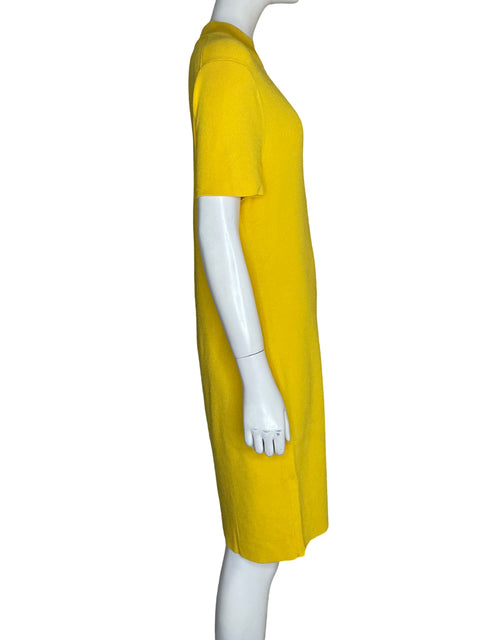 Vestido Michael Kors Manga corta Amarillo - Talla L