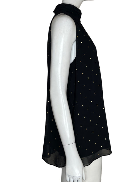 Blusa Vince Camuto Halter Negro - Talla M