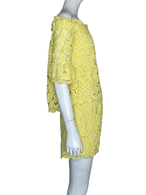 Conjunto Via Vai Troquelado Amarillo - Talla M