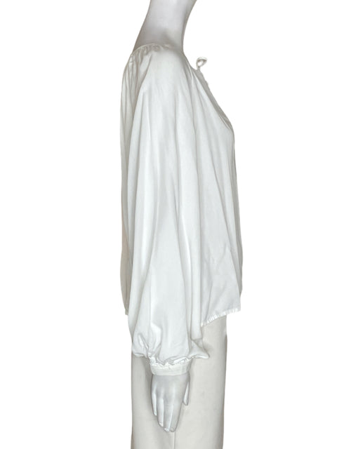 Blusa Pink Filosofy Liso Manga larga Blanco - Talla XS