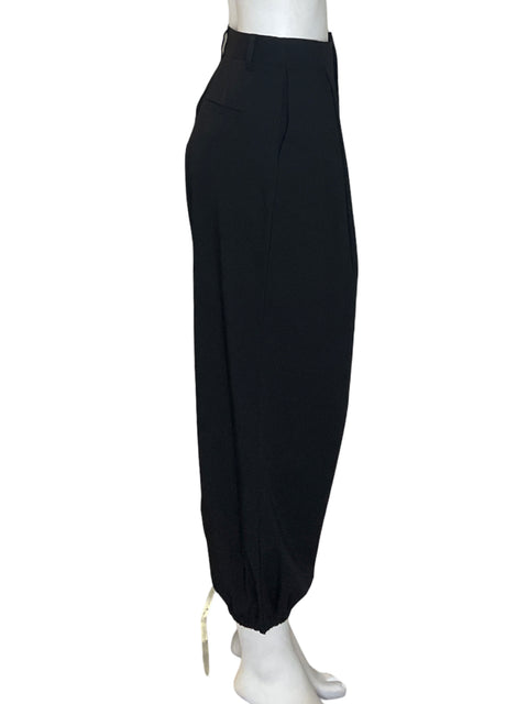 Pantalón Zara Elastico Globo Negro - Talla XS
