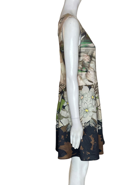 Vestido Adore Estampado Sin mangas Marrón - Talla M