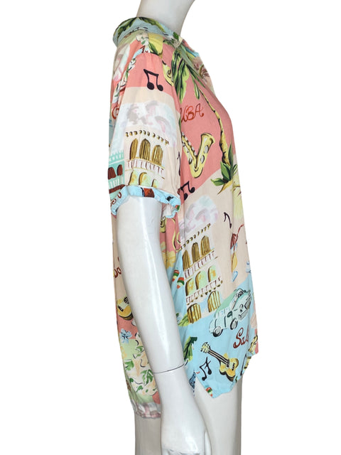 Blusa Maaji de Viscosa Habana saona Naranja - Talla S