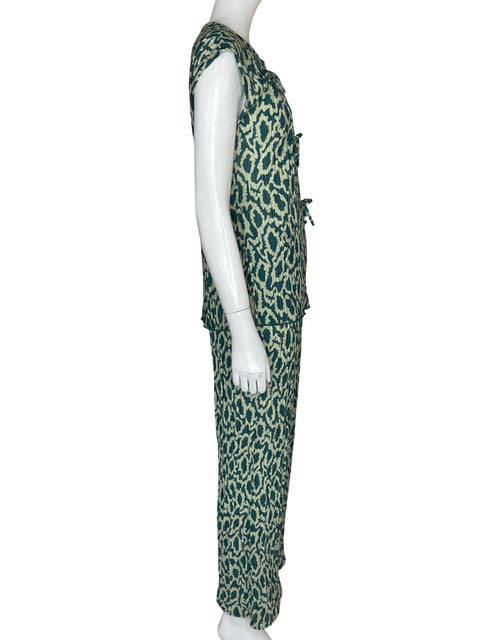 Conjunto Sfera Estampado Verde - Talla S