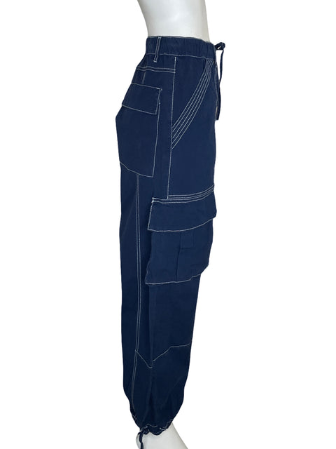Jean Zara de Algodón Cargo Azul - Talla 4