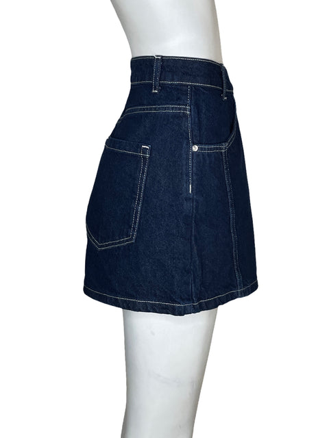 Short Zara Mini Jean Azul - Talla XL