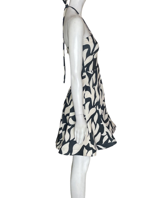 Vestido Michelle Forero Estampado Vuelos Negro - Talla S