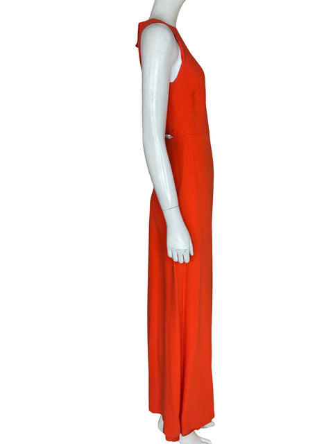 Vestido Raoul Maxi Fluido Naranja - Talla 8