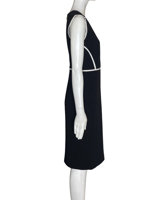 Vestido Calvin Klein Ajustado Sin mangas Negro - Talla S