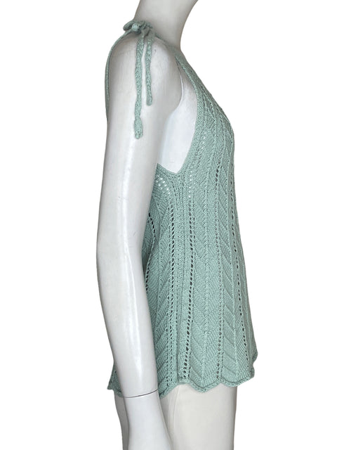 Blusa Blue Pepper Tejido Verde - Talla L