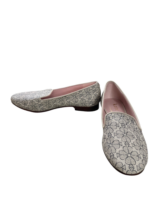 Mocasin Kate Spade Spade flower lounge Blanco - Talla 6.5