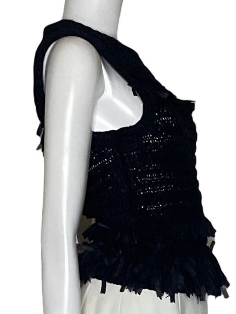 Top Club Mónaco Punto Negro - Talla XS