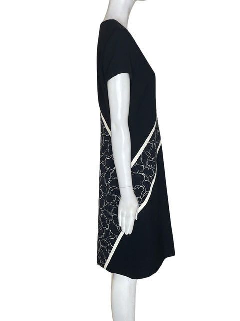 Vestido Hugo Boss Manga corta Estampado Negro - Talla M