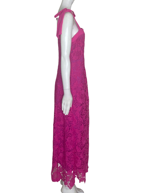 Vestido Julia Jordan Encaje Sin mangas Rosado - Talla S