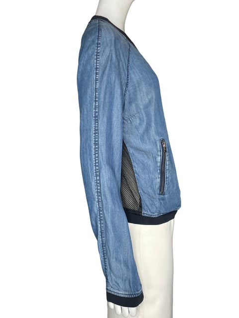 Chaqueta Converse All Star Jean Manga larga Azul - Talla M