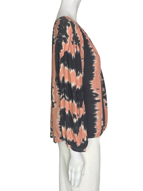Blusa Coreylyn Calter Estampado Manga larga Rosado - Talla M