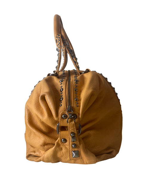 Cartera Pedro Rogado Liso Tachuela Marrón - Talla U