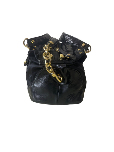 Cartera Bcbg Texturizado Doble assa Negro - Talla U