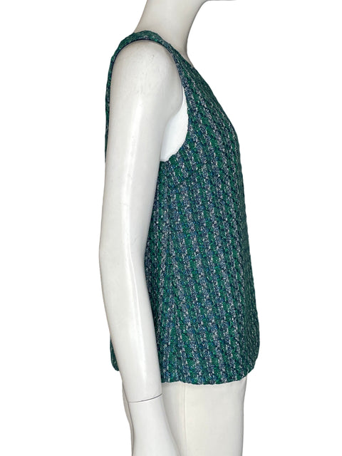 Blusa J.crew Sin mangas Cuello redondo Verde - Talla S