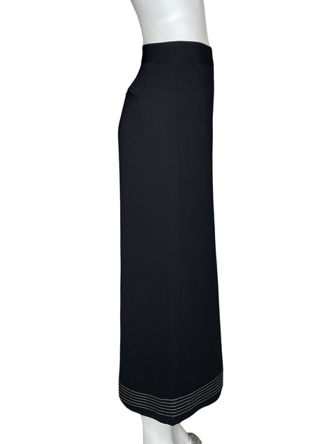 Pantalón Zara Wide-leg Negro - Talla M