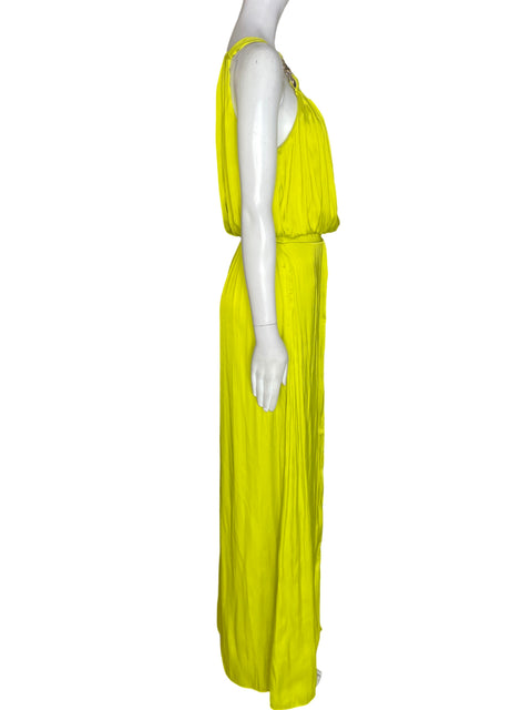 Conjunto Do+be Pantalón/blusa Oneshoulders Verde - Talla S
